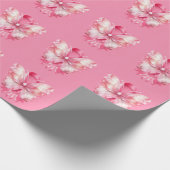 Borstkankerbewustzijn met Roze Lint Cadeaupapier (Hoek)