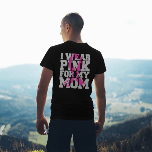 Borstkankerbewustzijn Roze lint I Draag Roze T-shirt