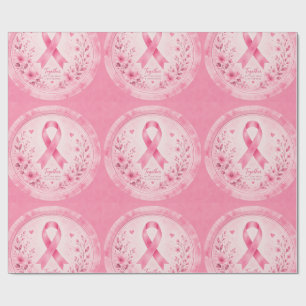 Borstkankerbewustzijn Roze Lint Inpakpapier