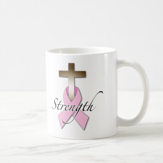 borstkankerbewustzijn sterkte koffiemok (Rechts)
