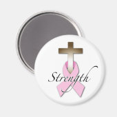 borstkankerbewustzijn sterkte magneet (Voorkant / Achterkant)