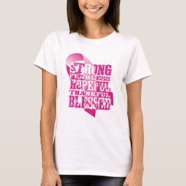 Borstkankerbewustzijn T-shirt