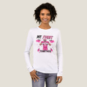 Borstkankerbewustzijn Tri-Blend Shirt (Voorkant)