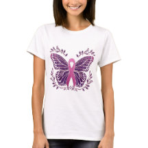 Borstkankerbewustzijn vlinder bloemgrens