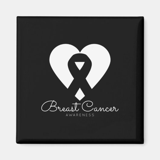 Borstkankerbewustzijn - Wereldkankerdag februari Magneet (Voorkant)
