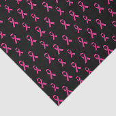 Borstkankerbewustzijnsdocument Tissuepapier (Detail)