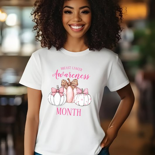 Borstkankerbewustzijnsmaand T-shirt