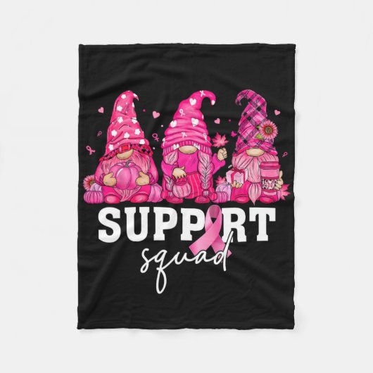 Borstkankerbewustzijnsprogramma Shirt voor vrouwen Fleece Deken (Voorkant)