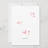 Borstkankerlint en vlinders kaart (Achterkant)