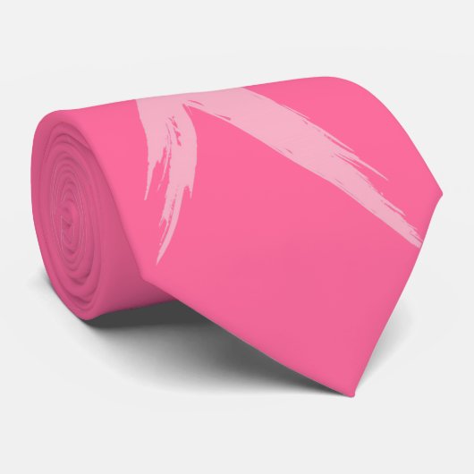 Borstkankerlint Stropdas (Opgerold)