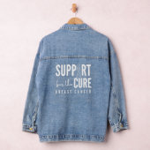 borstkankerondersteuningskuur Vrouwen Denim Jacket (Hangar)