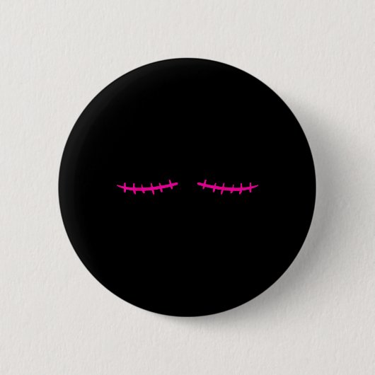 Borstkankeroverlevende na mastectomie ronde button 5,7 cm (Voorkant)
