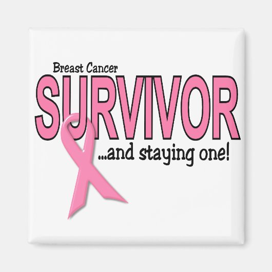 BORSTKANKEROVERLEVING en het blijven één Magneet (Voorkant)