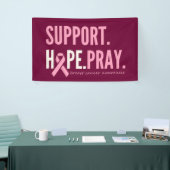 borstkankersteun hoop bidden Banner Groot Teken (Beurs)