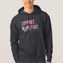 borstkankersteun hoop bidden Pullover Hoodie