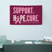 borstkankersteun hoop genezen Banner Grote Teken (Beurs)