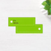 BORSTKAS CADEAU LABELS - GEPERSONALISEERD MINI VISITEKAARTJES (Bureau)