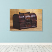  borstkast canvas afdruk (Insitu (Houten vloer))