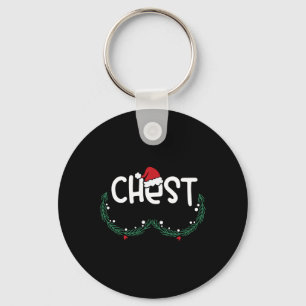 Borstnoten bijpassende kastanjes kerstpaar sleutelhanger