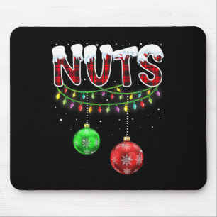 Borstnoten bijpassende kastanjes leuk kerst paar muismat