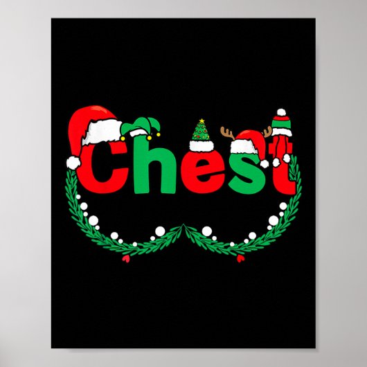 Borstnoten Matching Paren Kastanjes Grappige Chris Poster (Voorkant)