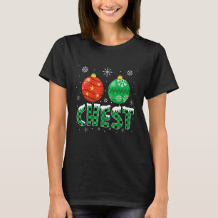Borstnoten Overeenkomende Tamme Kastanjes Kerst Ko T-shirt