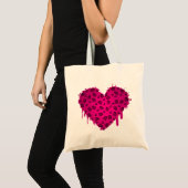 borstomp hart tote bag (Voorkant (product))