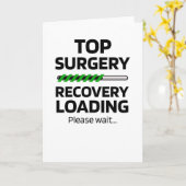 Borstoperatie Transgender Borstverwijdering Cadeau Kaart (Gele Bloem)