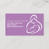 Borstvoeding Adviseur borstvoeding Deskundige Paar Visitekaartje (Voorkant)