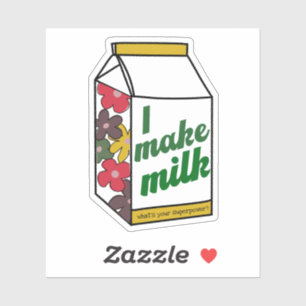 Borstvoeding Bewustmaking Superpower Sticker