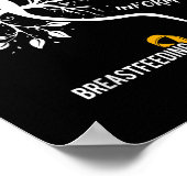 Borstvoeding Bewustzijn Familie USA Borstmelk Lac Poster (Hoek)