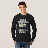 Borstvoeding Borstvoeding Leven borstvoeding Borst T-shirt (Voorkant volledig)
