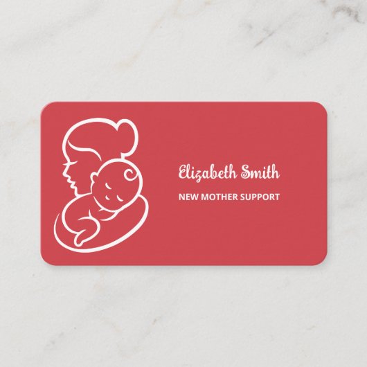 Borstvoeding Borstvoeding Visitekaartje (Voorkant)