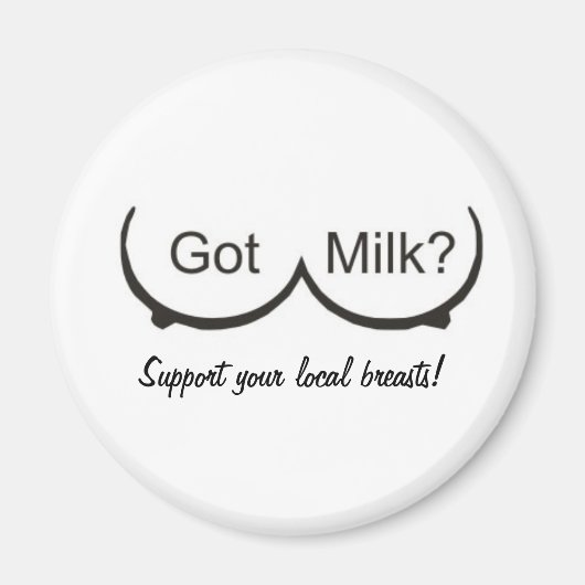 Borstvoeding Buttonnen Magneet (Voorkant)