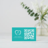 Borstvoeding Consulta Professional QR Code Logo Visitekaartje (Staand voorkant)