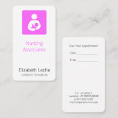 Borstvoeding Consultant Afsprakenkaartje (Voorkant / Achterkant)