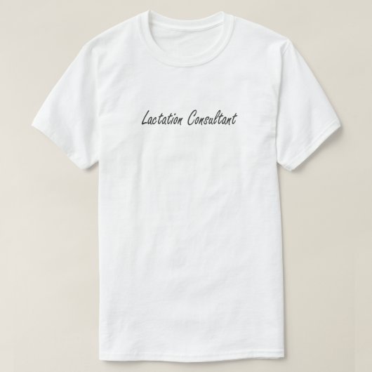 Borstvoeding Consultant, beste consultant voor bor T-shirt (Design voorkant)