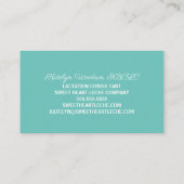 Borstvoeding Consultant borstvoeding Blauwgroen Do Visitekaartje (Achterkant)