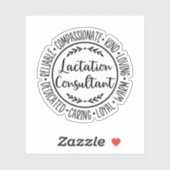 Borstvoeding Consultant Borstvoeding Counselor Sticker (Vel)