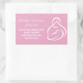 Borstvoeding Consultant: borstvoeding Deskundige r Rechthoekige Sticker (Tas)