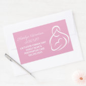 Borstvoeding Consultant: borstvoeding Deskundige r Rechthoekige Sticker (Envelop)