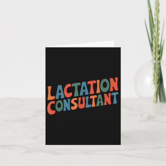 Borstvoeding Consultant, Borstvoeding Moeder Aware Kaart (Voorkant)