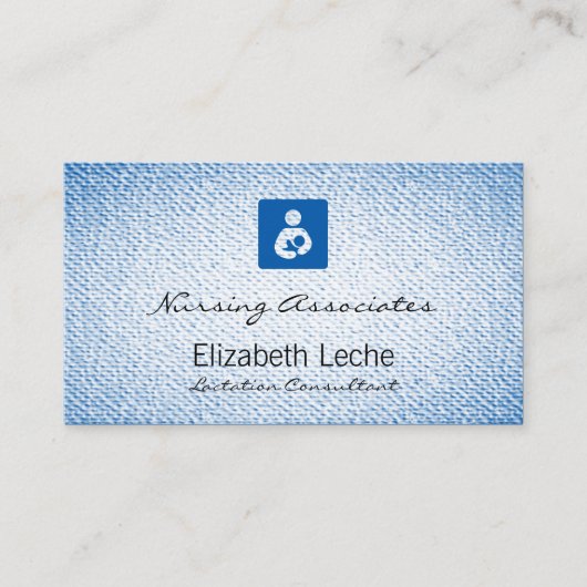 Borstvoeding Consultant Contactkaartje (Voorkant)