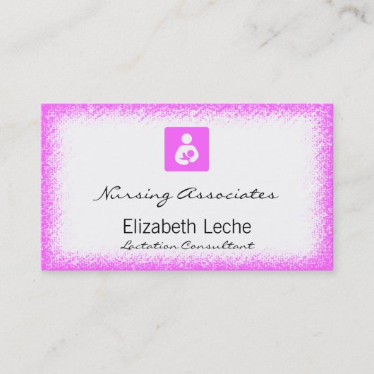 Borstvoeding Consultant Contactkaartje (Voorkant)
