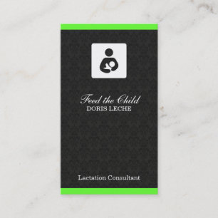 Borstvoeding Consultant Damask Color Bar Visitekaartje