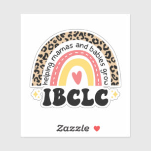 Borstvoeding Consultant, IBCLC Sticker