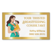 Borstvoeding Consultant Magnetisch Visitekaartje (Voorkant)