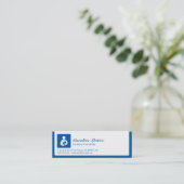 Borstvoeding Consultant Mini Visitekaartje (Staand voorkant)