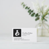 Borstvoeding Consultant Visitekaartje (Staand voorkant)