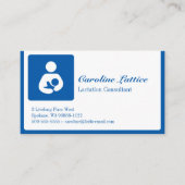 Borstvoeding Consultant Visitekaartje (Voorkant)